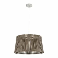 Luminaires Eglo Suspension Eglo SENDERO Nickel mat, 1 lumière* Suspensions