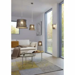 Luminaires Eglo Suspension Eglo SENDERO Nickel mat, 1 lumière* Suspensions