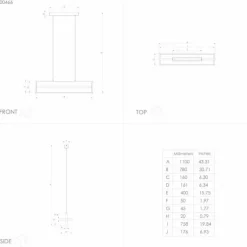 Luminaires Eglo Suspension Eglo SIBERIA LED Noir, 1 lumière, Télécommandes* Éclairage Led