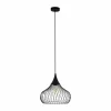 Lampes Vintages & Rétros-Luminaires Eglo Suspension Eglo STAVERTON Noir, 1 lumière
