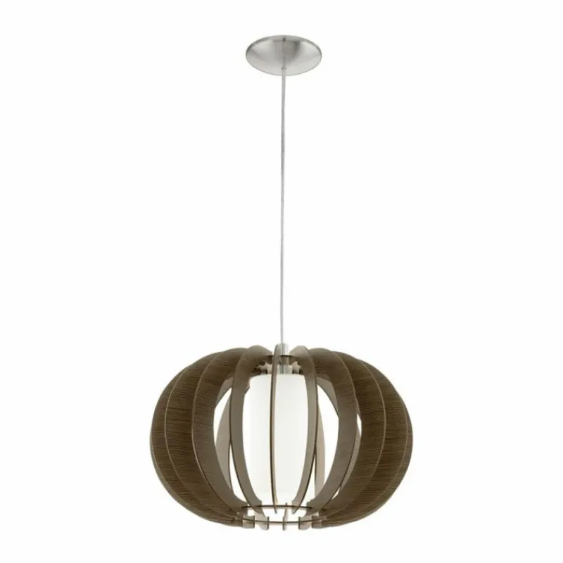 Luminaires Eglo Suspension Eglo STELLATO 3 Nickel mat, 1 lumière