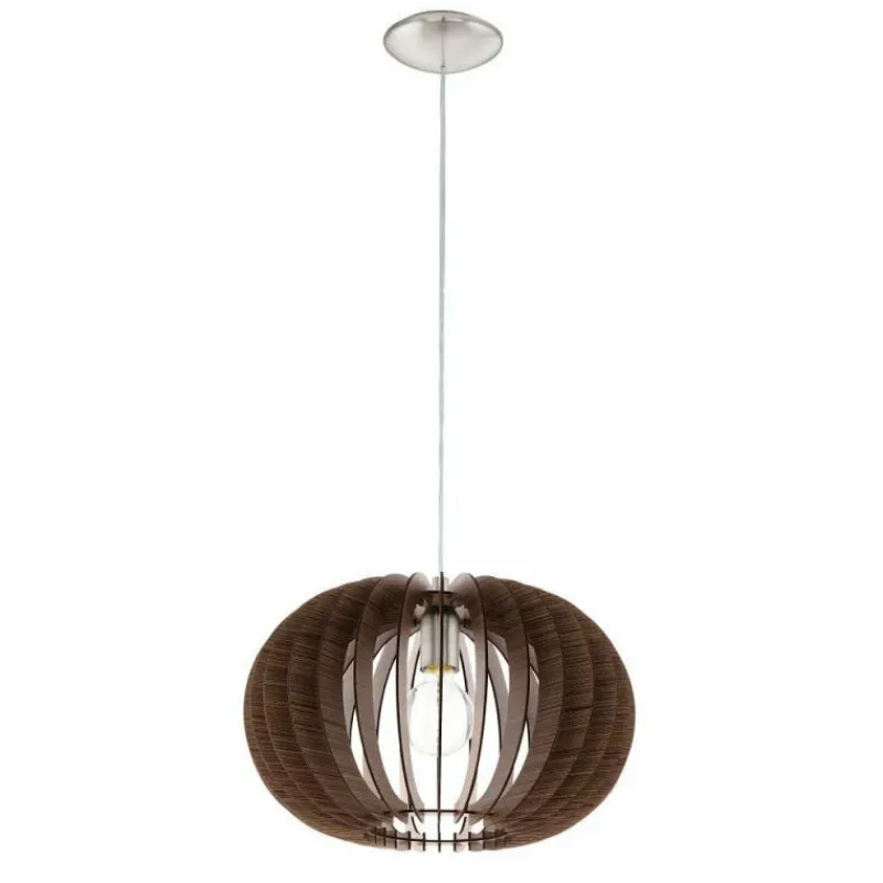 Lampes Vintages & Rétros-Luminaires Eglo Suspension Eglo STELLATO Nickel mat, 1 lumière