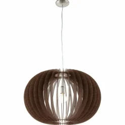 Lampes Vintages & Rétros-Luminaires Eglo Suspension Eglo STELLATO Nickel mat, 1 lumière