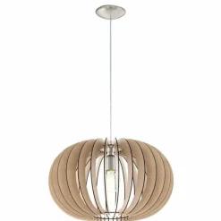 Lampes Vintages & Rétros-Luminaires Eglo Suspension Eglo STELLATO Nickel mat, 1 lumière