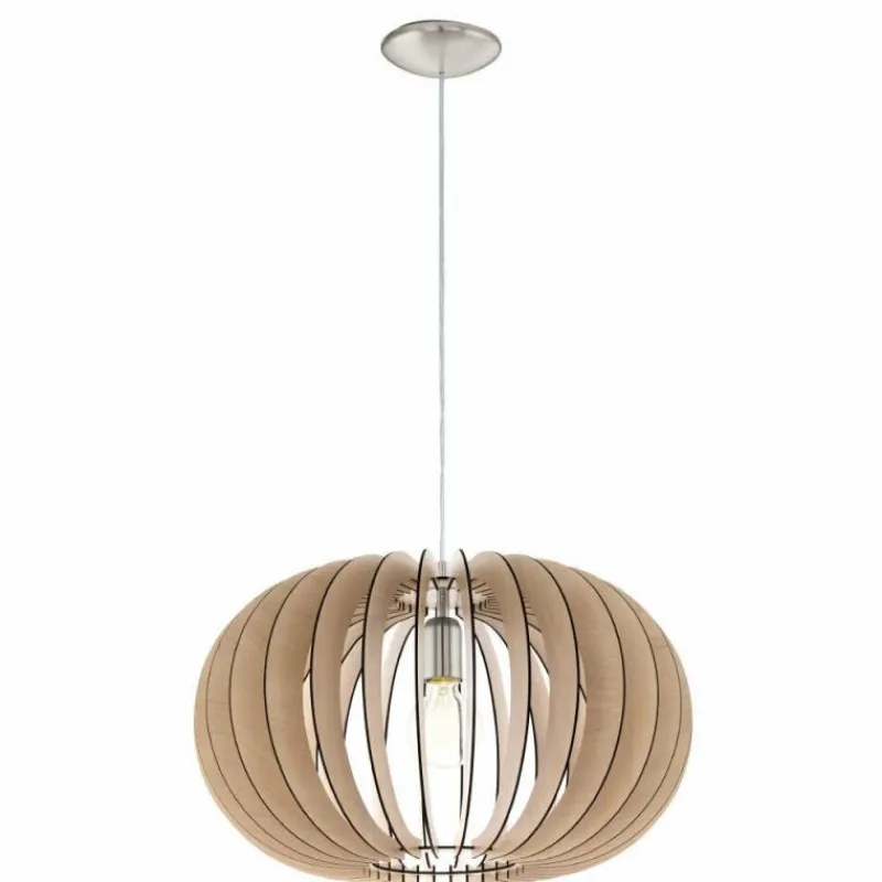 Lampes Vintages & Rétros-Luminaires Eglo Suspension Eglo STELLATO Nickel mat, 1 lumière