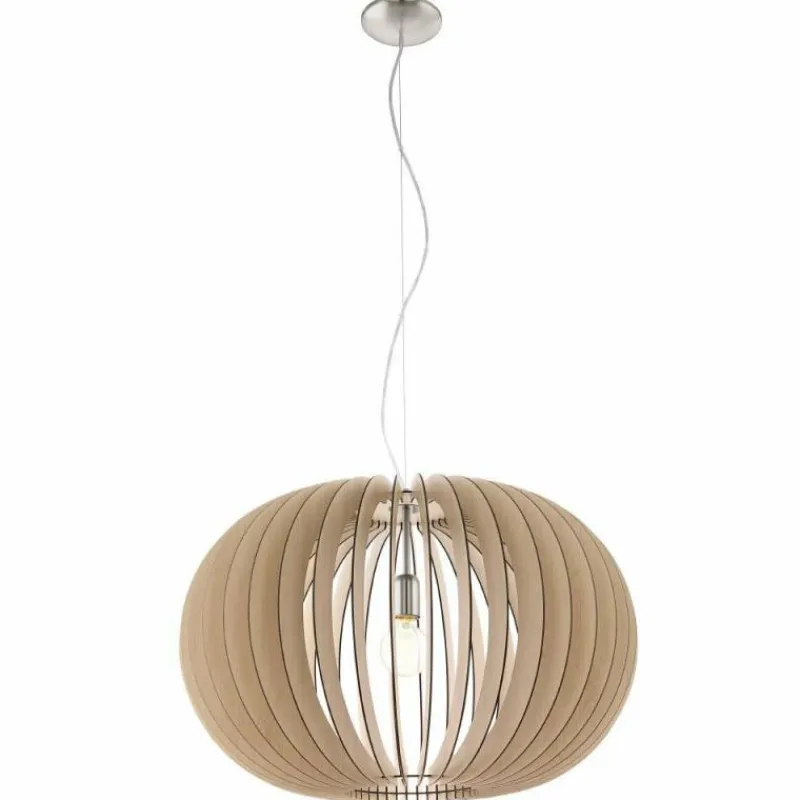 Lampes Vintages & Rétros-Luminaires Eglo Suspension Eglo STELLATO Nickel mat, 1 lumière