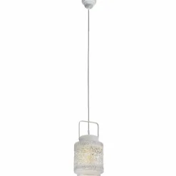 Lampes Vintages & Rétros-Luminaires Eglo Suspension Eglo TALBOT Gris, 1 lumière