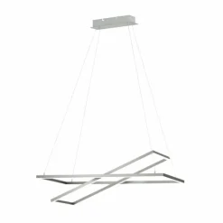 Luminaires Eglo Suspension Eglo TAMASERA LED Nickel mat, 2 lumières* Suspensions