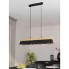 Lampes En Bois-Luminaires Eglo Suspension Eglo TARRAFO Brun, Noir, 4 lumières