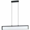 Luminaires Eglo Suspension Eglo VALDELAGRANO-Z LED Noir, 1 lumière, Changeur de couleurs