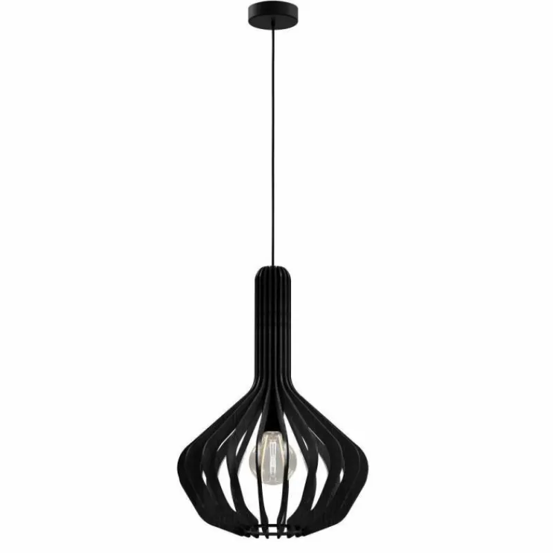 Luminaires Eglo Suspension Eglo VELASCO Noir, 1 lumière* Suspensions