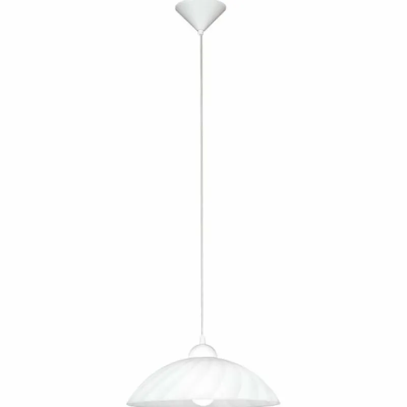 Luminaires Eglo Suspension Eglo VETRO Blanc