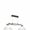 Luminaires Eglo Suspension Eglo VINOVO Brun foncé