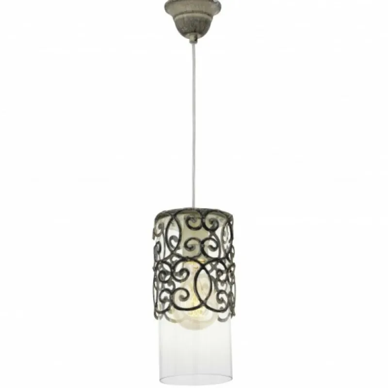 Luminaires Eglo Suspension Eglo VINTAGE Brun, 1 lumière