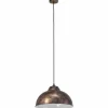 Luminaires Scandinaves-Luminaires Eglo Suspension Eglo VINTAGE Brun foncé, Cuivre, 1 lumière