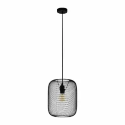 Luminaires Eglo Suspension Eglo WRINGTON Noir, 1 lumière* Suspensions