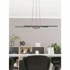 Luminaires Eglo Suspension Eglo ZILLERIO-Z LED Noir, 5 lumières