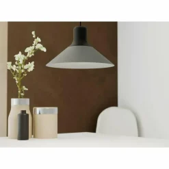 Luminaires Eglo Suspension Eglo-Leuchten ABREOSA Gris, Noir, 1 lumière* Suspensions