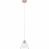Luminaires Eglo Suspension Eglo-Leuchten COPLEY Or rose, 1 lumière