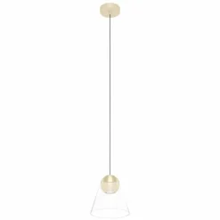 Luminaires Eglo Suspension Eglo-Leuchten CERASELLA LED Laiton, 1 lumière