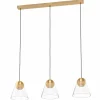Luminaires Eglo Suspension Eglo-Leuchten CERASELLA LED Laiton, 3 lumières