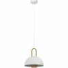 Luminaires Eglo Suspension Eglo-Leuchten CALMANERA Laiton, Blanc, 1 lumière* Suspensions