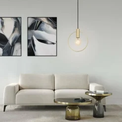 Luminaires Eglo Suspension Eglo-Leuchten MANIZALES Laiton, 1 lumière* Suspensions