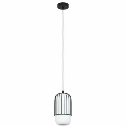 Luminaires Eglo Suspension Eglo-Leuchten MULEGES Noir, 1 lumière