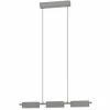 Luminaires Eglo Suspension Eglo-Leuchten ROVIRA LED Argenté, 3 lumières* Éclairage Led
