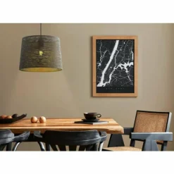 Lampes Dorées-Luminaires Eglo Suspension Eglo-Leuchten SEGEZIA Moka, 1 lumière