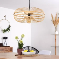 Luminaires Scandinaves-hofstein Suspension Ellekom Noir, 1 lumière