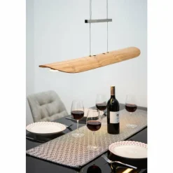 Lampes En Bois-Luminaires Elobra Suspension Elobra Colombia LED Écru, 1 lumière