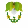 Lampes En Bois-Luminaires Elobra Suspension Elobra FROSCH Vert, 1 lumière