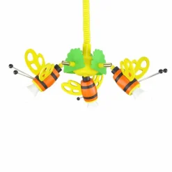 Lampes En Bois-Luminaires Elobra Suspension Elobra HUMMEL Multicolore, 3 lumières