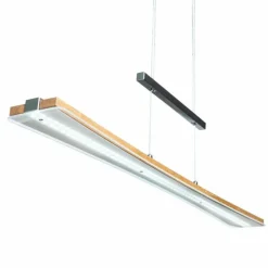 Lampes En Bois-Luminaires Elobra Suspension Elobra Panama LED Écru, 1 lumière