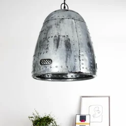 Lampes Industrielles-hofstein Suspension Eskilsun Rouille, 1 lumière