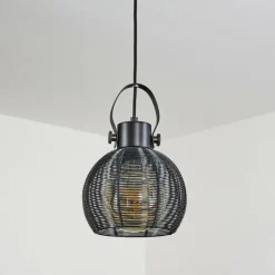 hofstein Suspension Espada Noir, 1 lumière