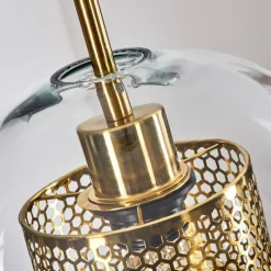 hofstein Suspension Espejuelo Laiton, Noir, 1 lumière