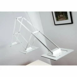 Luminaires Eva Luz Suspension Evaluz SLIDE LED Blanc, 3 lumières* Éclairage Led