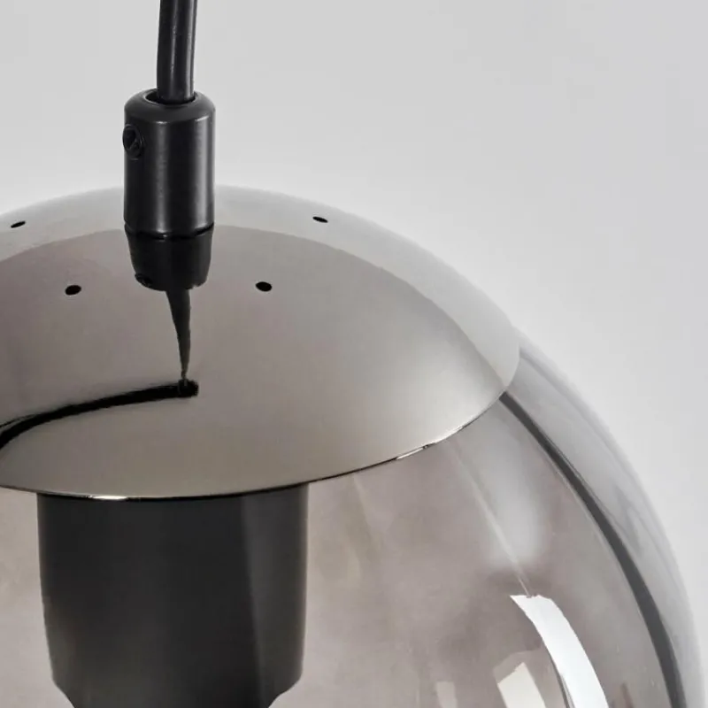 hofstein Suspension Evolene Noir, 4 lumières