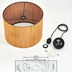 Style Boho-Chic-hofstein Suspension Exchange Noir, 1 lumière