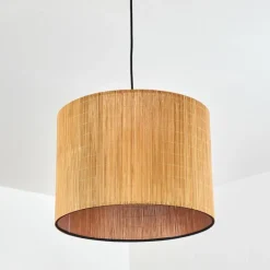Style Boho-Chic-hofstein Suspension Exchange Noir, 1 lumière