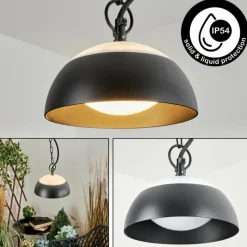 hofstein Suspension extérieur Ancemont LED Noir, 1 lumière