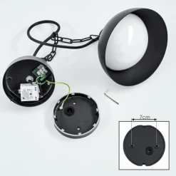 hofstein Suspension extérieur Ancemont LED Noir, 1 lumière