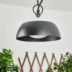 hofstein Suspension extérieur Ancemont LED Noir, 1 lumière