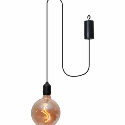Luminaires Eglo Suspension extérieur Eglo VIGNANELLO LED Noir, 1 lumière