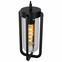 Luminaires Lucide Suspension extérieure Lucide GARLAND Noir, 1 lumière