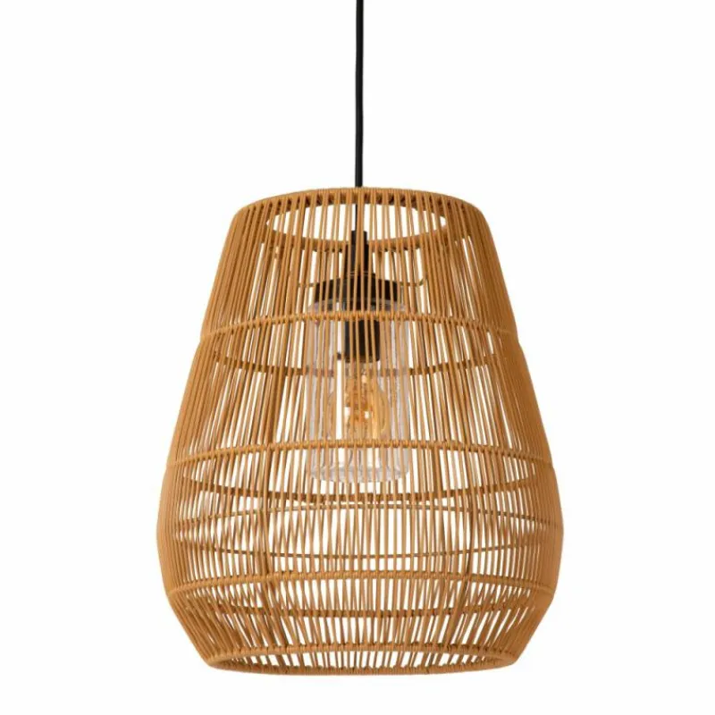 Style Boho-Chic-Luminaires Lucide Suspension extérieure Lucide NERIDA Noir, 1 lumière
