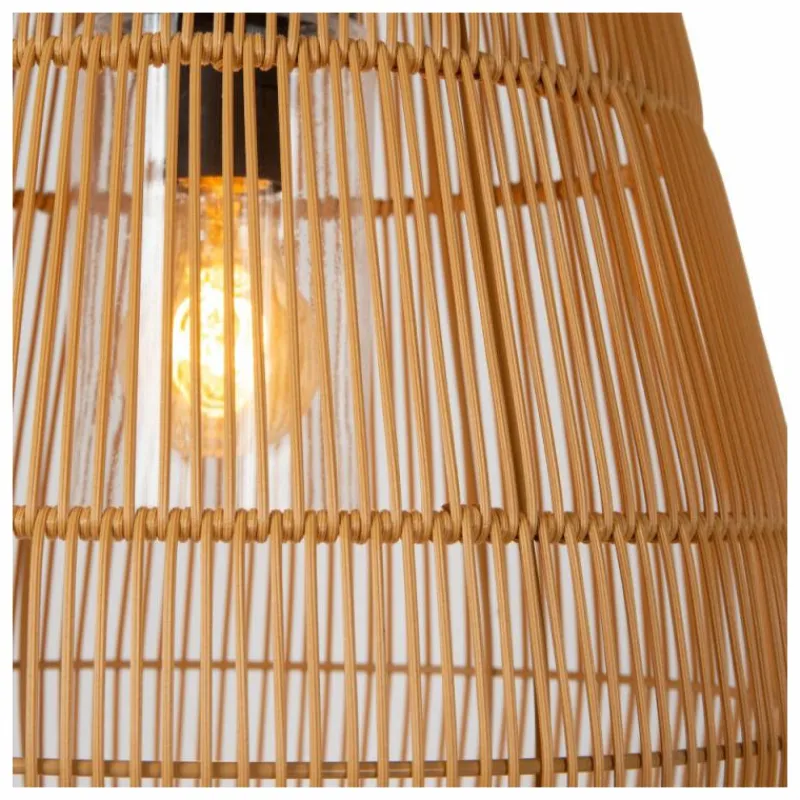 Style Boho-Chic-Luminaires Lucide Suspension extérieure Lucide NERIDA Noir, 1 lumière
