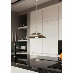 Luminaires Fabas Luce Suspension Fabas Luce Aragon Bronze, 1 lumière